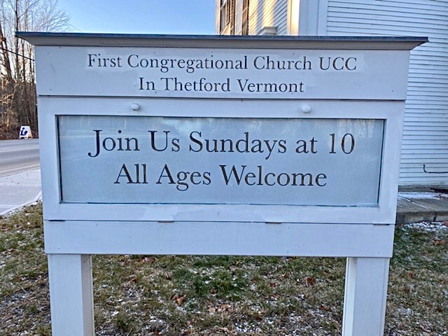 First Congregational Church Thetford, UCC - Welcome!